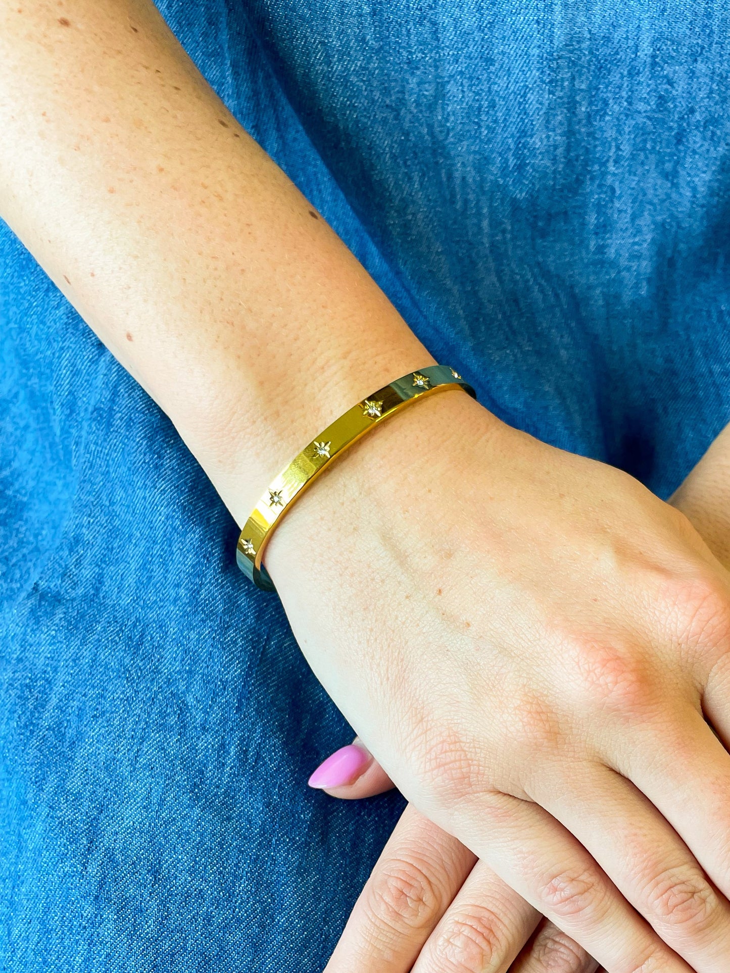 Shine Like Stars Bangle Bracelet